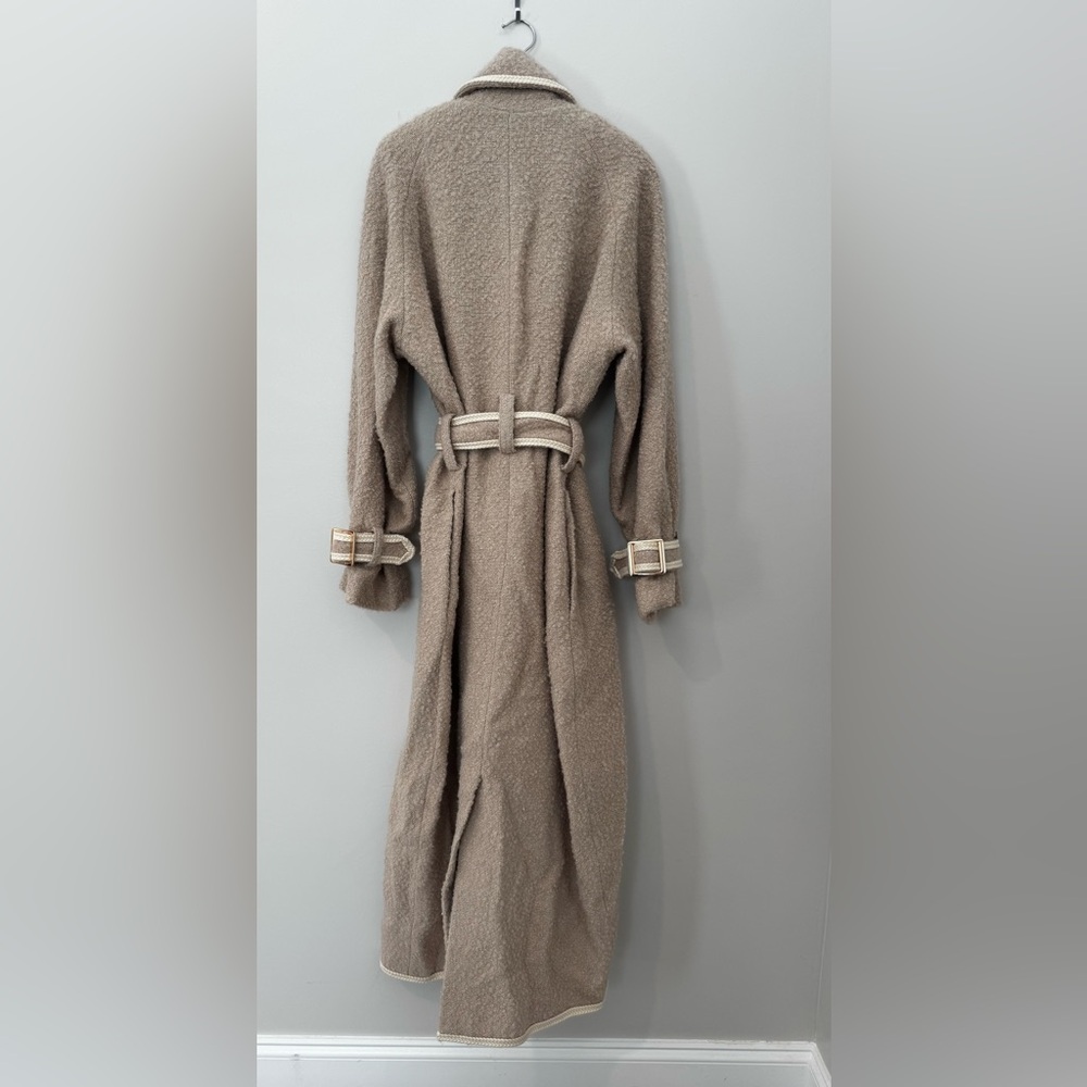 JLUXLABEL Long Cream Teddy Coat with Contrast Trim, skirt nd top included - Picture 16 of 16